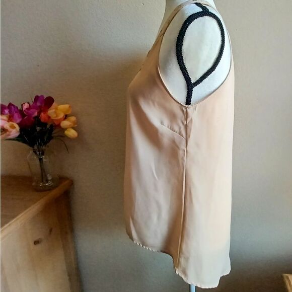 TCEC Sleeveless blouse High low - Picture 2 of 8